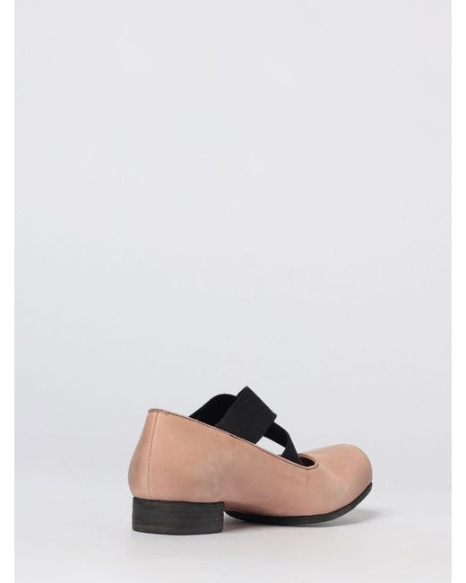 Uma Wang Natural Square Toe Ballet Flats