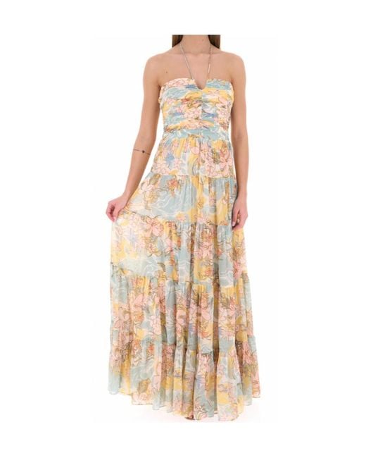 Ralph Lauren Natural Lauren Floral-Printed Dress
