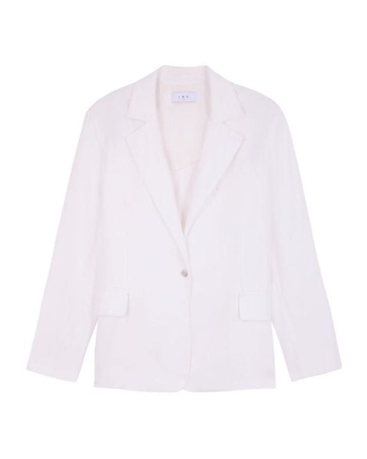 IRO White Tiki Single-Breasted Blazer