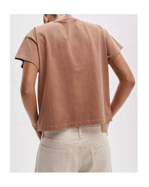 Rag & Bone Natural Washed Loose T-Shirt