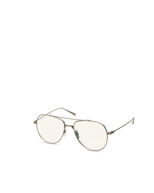 Dita Eyewear White Logo Flat Mirror for men