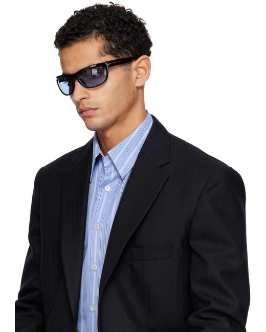 Tom Ford Blue Eyewear Cat Eye Frame Sunglasses for men