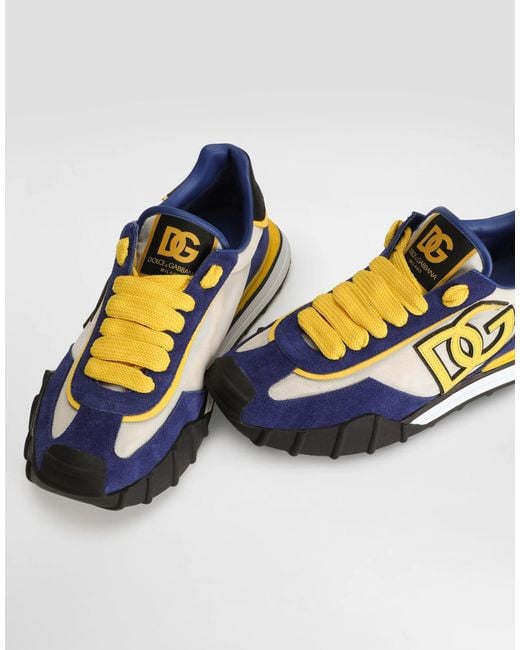 Dolce & Gabbana Green Dg Athletic Sneakers for men