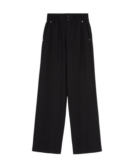 Pinko Black Semaforo High-Waist Trousers
