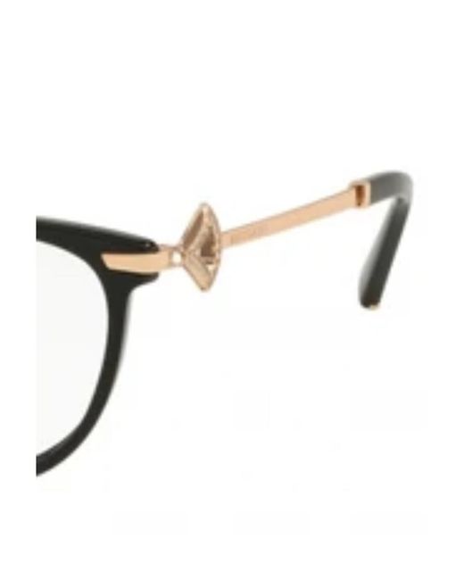 BVLGARI White Round Frame Flat Mirror
