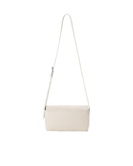 Alexander Wang White Embossed Leather Belt Bag