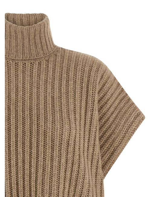 Brunello Cucinelli Brown Cashmere Vest
