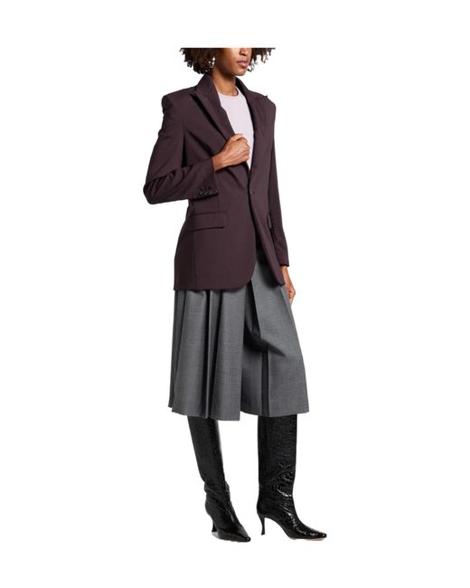 MM6 by Maison Margiela Purple Single- Blazer