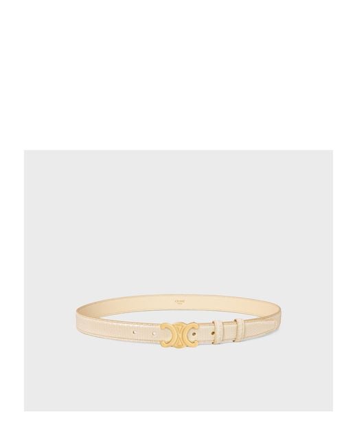 Céline Natural Medium Triomphe Belt