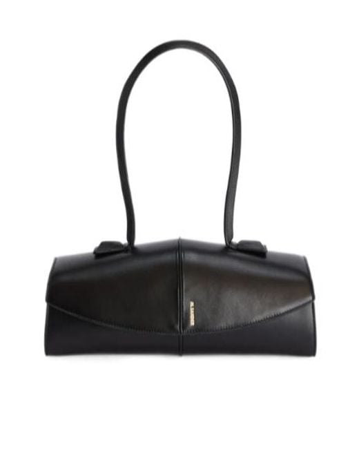 Jil Sander Black Linea Shoulder Bag