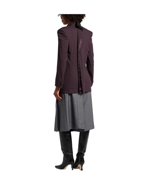 MM6 by Maison Margiela Purple Single- Blazer