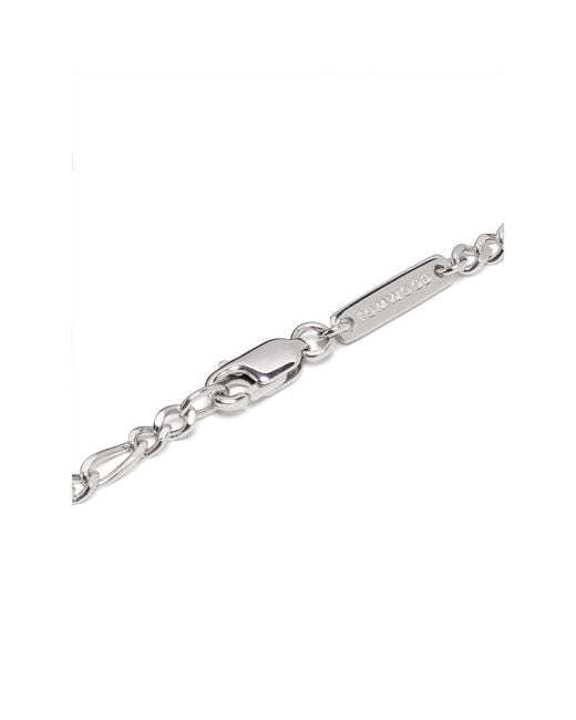 Tom Wood Metallic Chain Bracelet for men