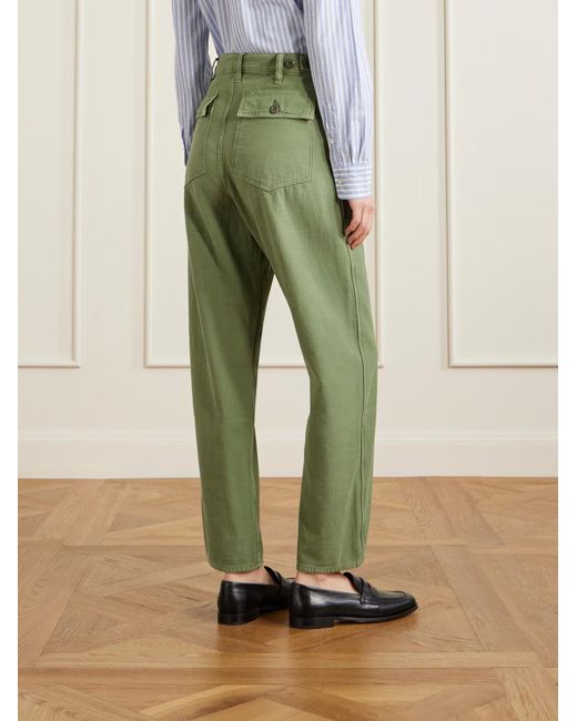 Polo Ralph Lauren Green Front-Pocket Trousers