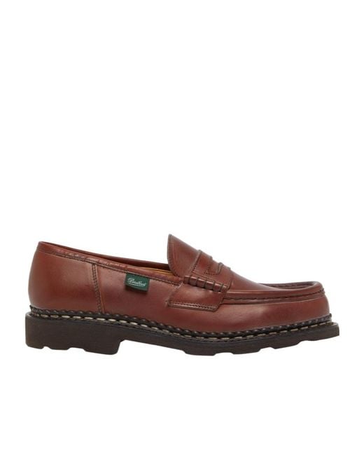 Paraboot Brown Orsay Loafers