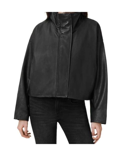 AllSaints Black Ryder Jacket