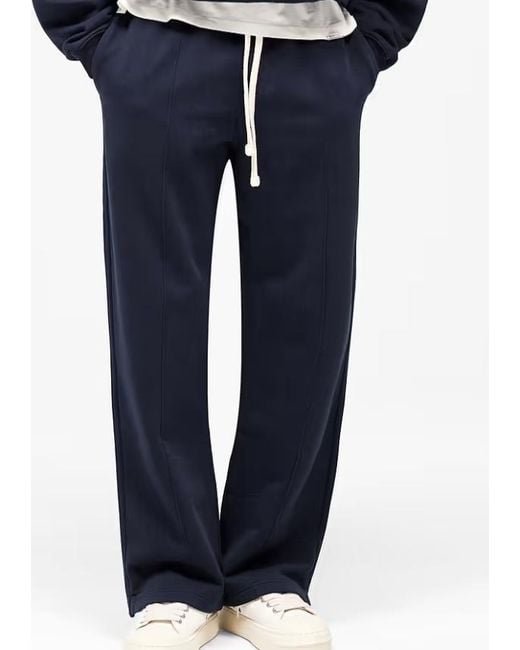 Represent Blue Elasticated-Waist Track Pants for men