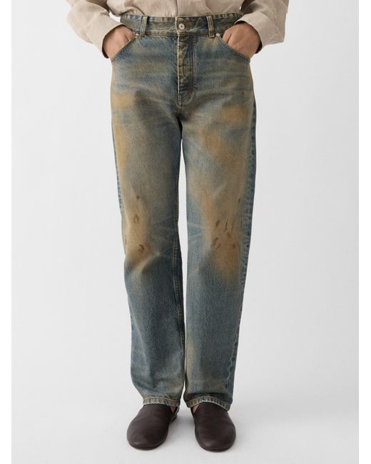 Jacquemus Gray The Berger De-Nîmes Denim Jeans for men