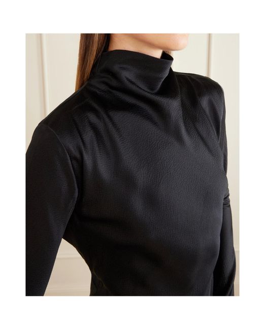 TOVE Black Backless Long Dress