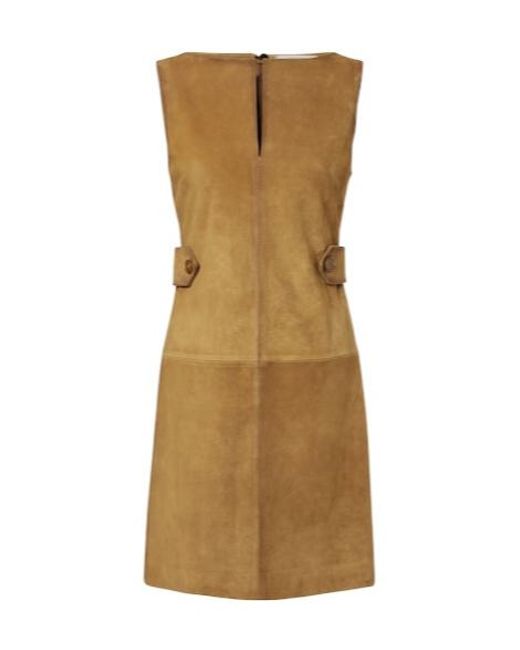 Dorothee Schumacher Natural Suede Minidress