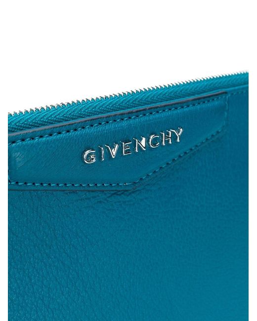 Givenchy Blue Large Goatskin Handbag