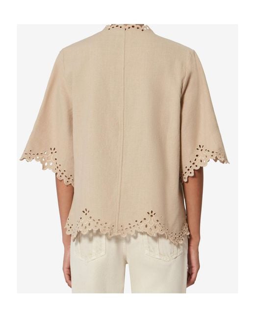 Isabel Marant Natural Shana Top