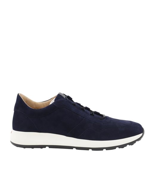 Tod's Blue Panelled Round Toe Sneakers for men
