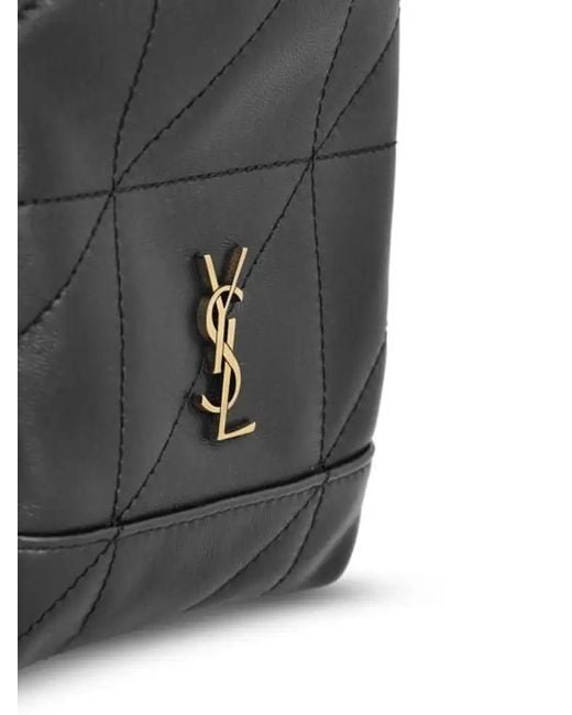 Saint Laurent Black Leather Shoulder Bag