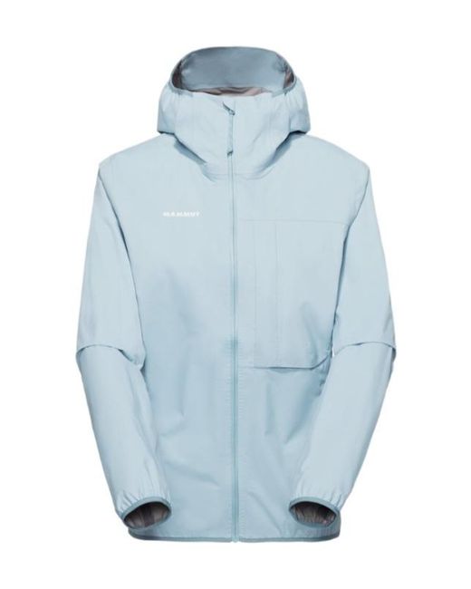 Mammut Blue Ducan Light Hs Hooded Jacket