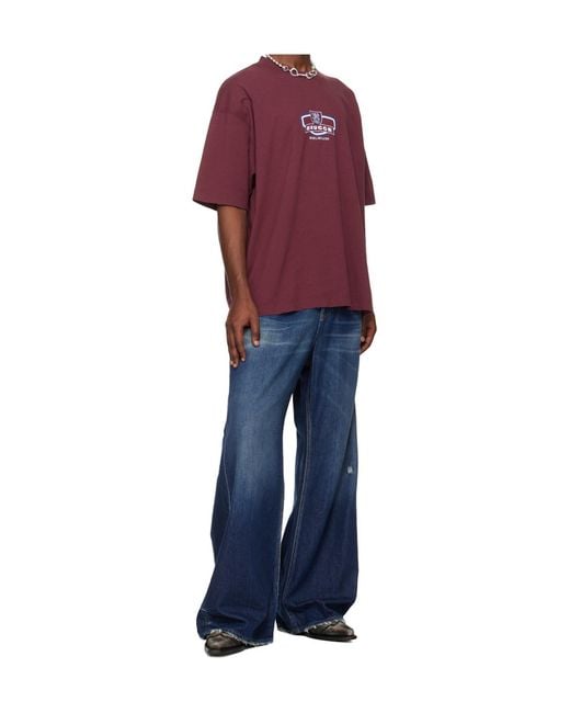 Vetements Purple Brugge Tourist T-Shirt for men