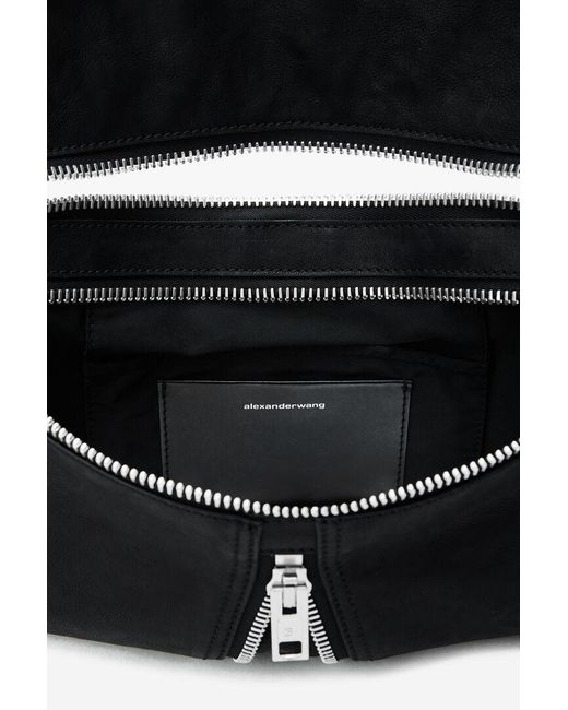 Alexander Wang Black Geo Medium Hobo Bag