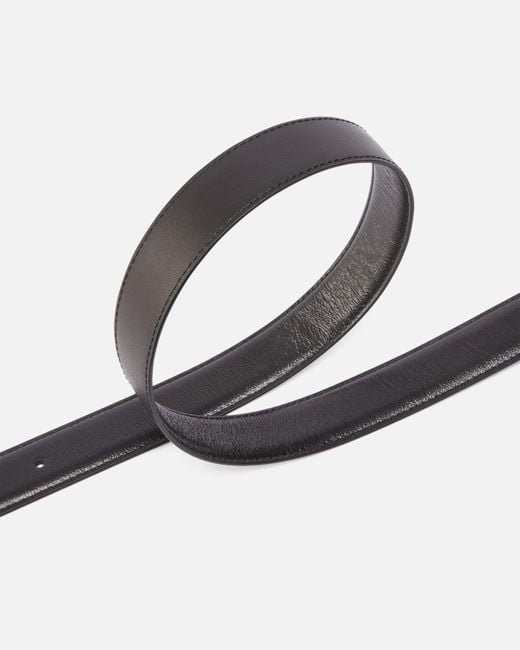 Pinko White Love Berry Buckle Belt