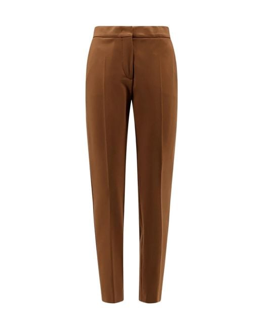 Max Mara Brown Pegno Pocket Trousers
