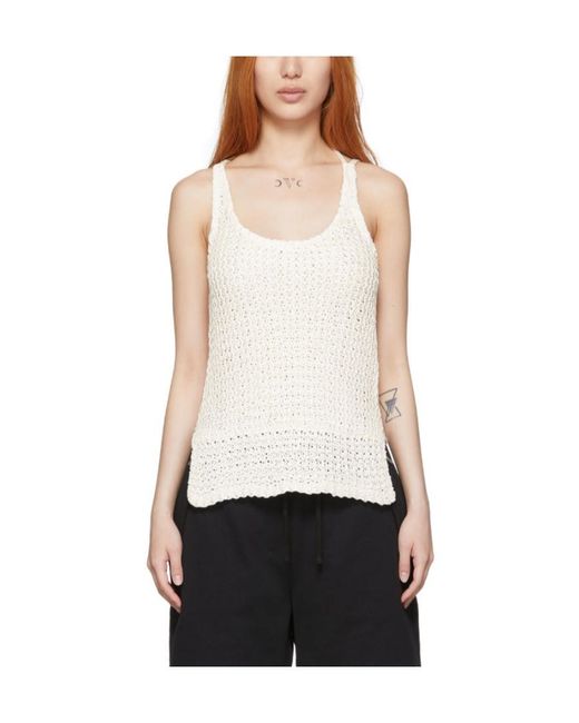 3.1 Phillip Lim White Logo Vest