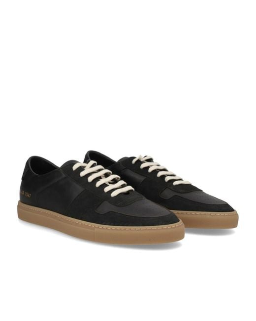 Common Projects Black Bball Low-Top Sneakers for men