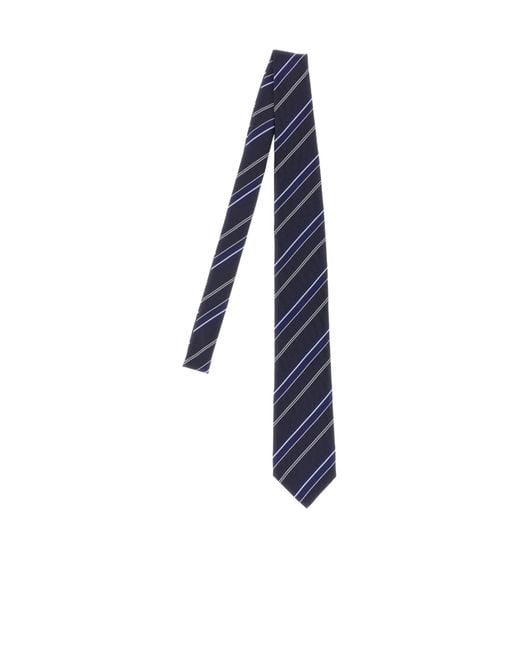 Tom Ford Blue Striped Tie for men