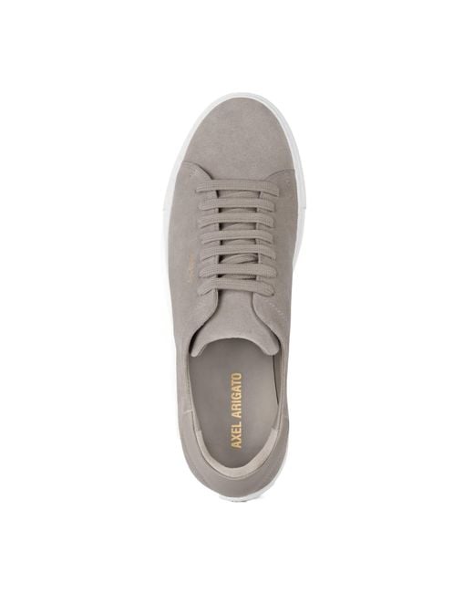 Axel Arigato Gray Clean 90 Low-Top Sneakers for men