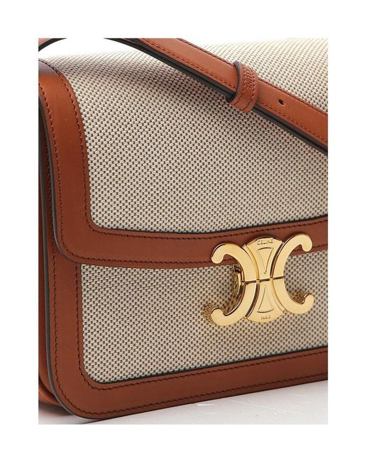 Céline Pink Classique Triomphe Bag