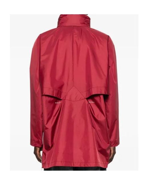 Napapijri Red Rainforest Axl Anorak for men