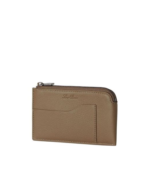 Loro Piana Brown Extra Zipper Clip for men