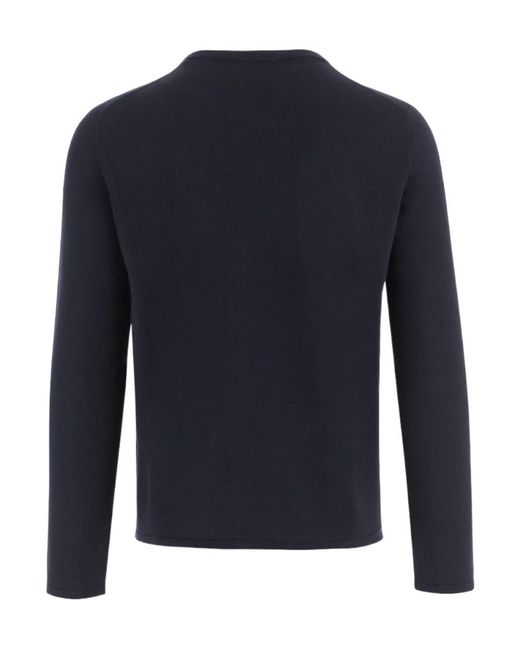 The Row Blue Long-Sleeved Sweater for men