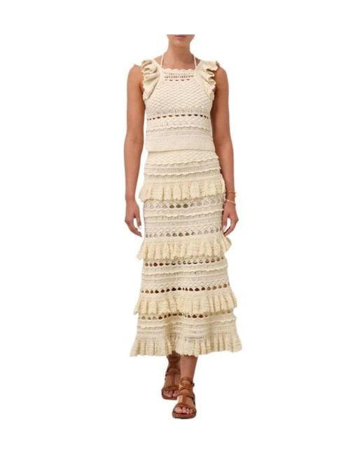Zimmermann Natural Skirts