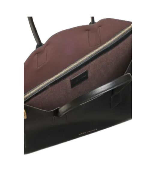 Marc Jacobs Black Pop J Marc Work Tote Bag
