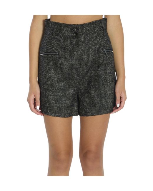 Max Mara Gray Bolzano Shorts