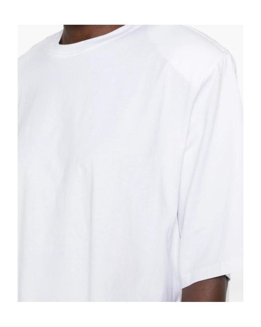 Frankie Shop White Crew-Neck T-Shirt