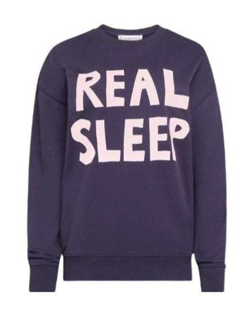 J.W. Anderson Blue Real Sleep Sweatshirt