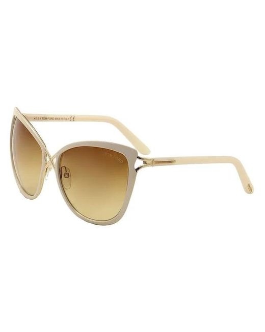 Tom Ford White Logo Sunglasses