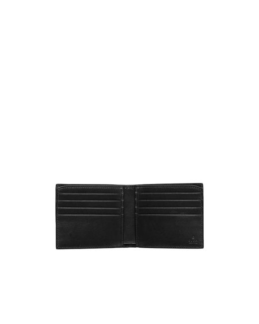 Gucci Black Jumbo Gg Bifold Wallet for men