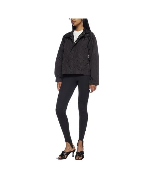 Ambush Black Logo-Print Hooded Jacket