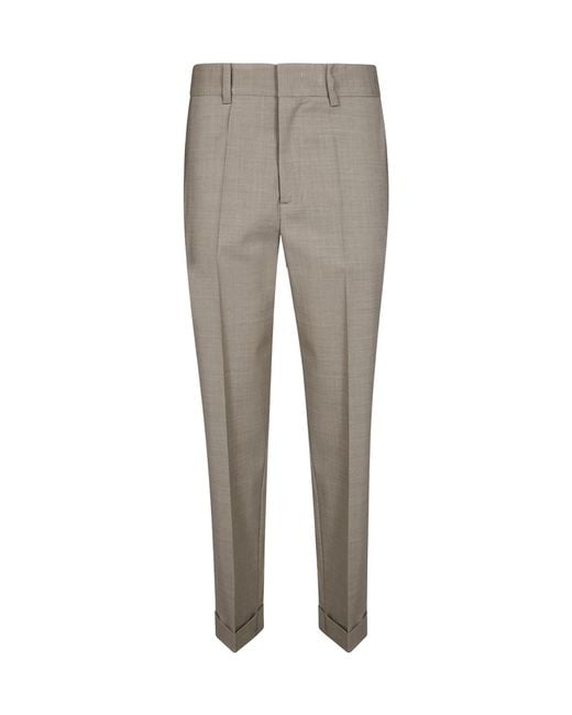P.A.R.O.S.H. Gray P.A.R.O..H. Lille Tapered Trousers