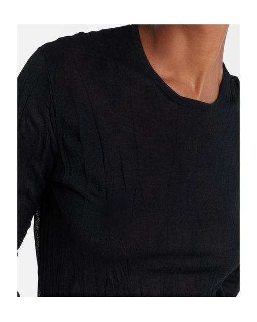 Totême  Black Pleated Maxi Dress